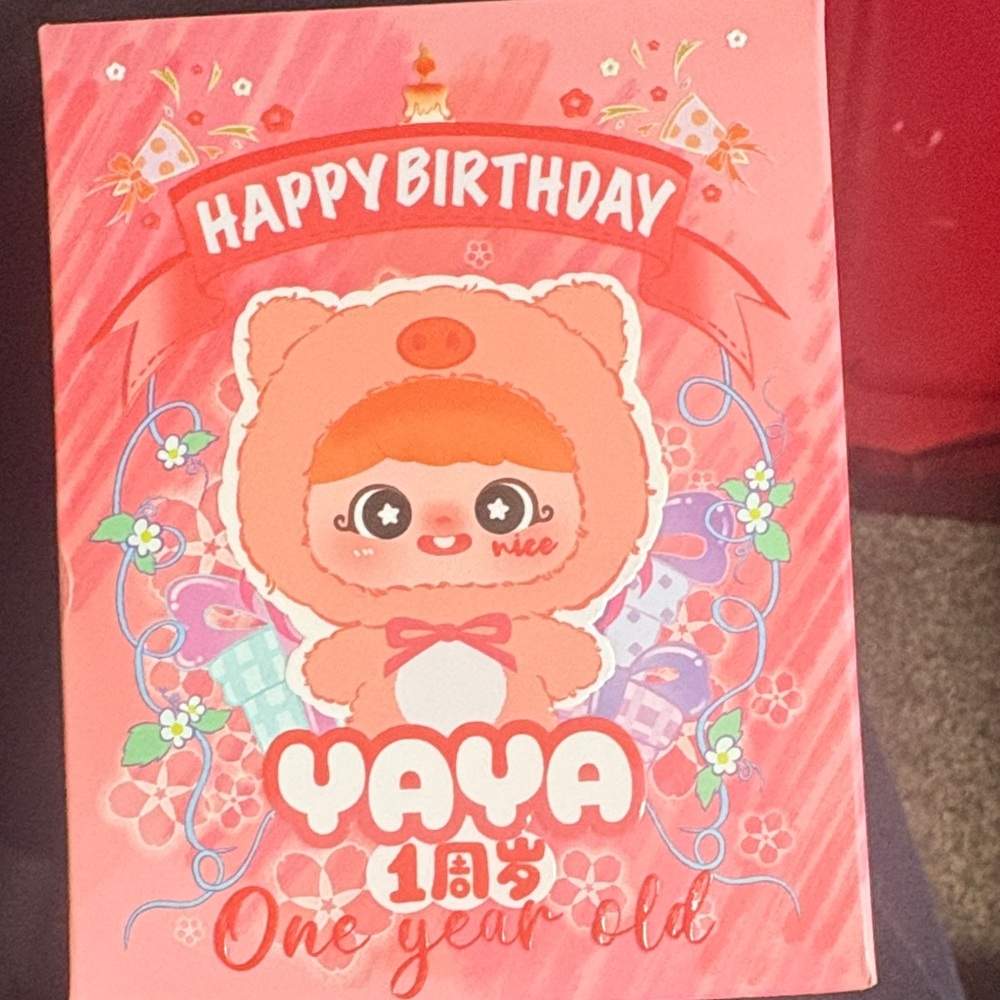 Yaya Happy Birthdya One year old blind box